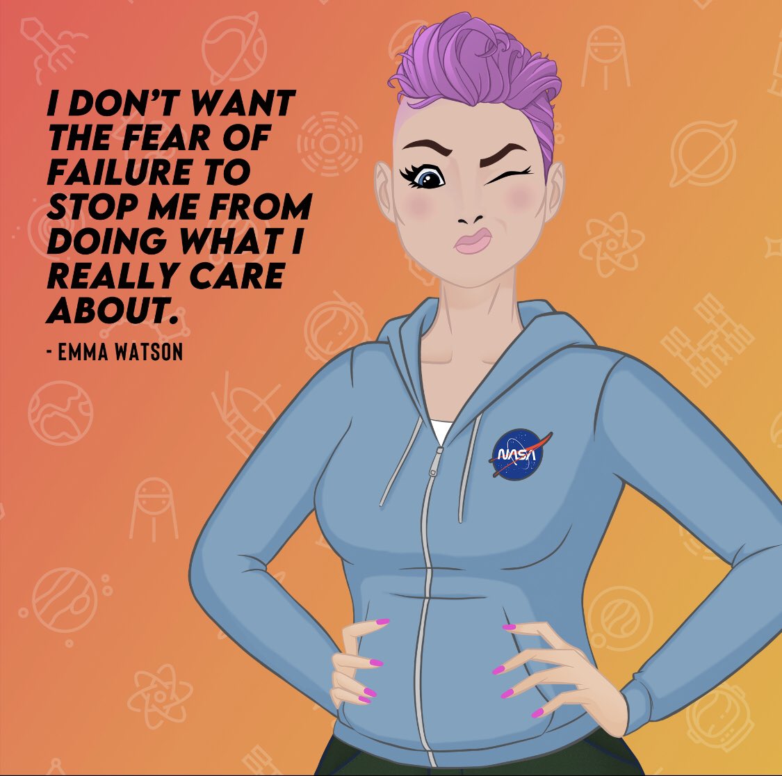 SteministsNFT's tweet photo. Sneak Peek Saturday...
B/c inclusivity includes body positivity. Words of wisdom by @EmmaWatson. Coded & designed by the talented artist & founder @STEMinistJenn.
#womeninweb3 #womeninNFTs #inclusiverse #NFTs #NFTCommunity https://t.co/vC9oOSPc8y