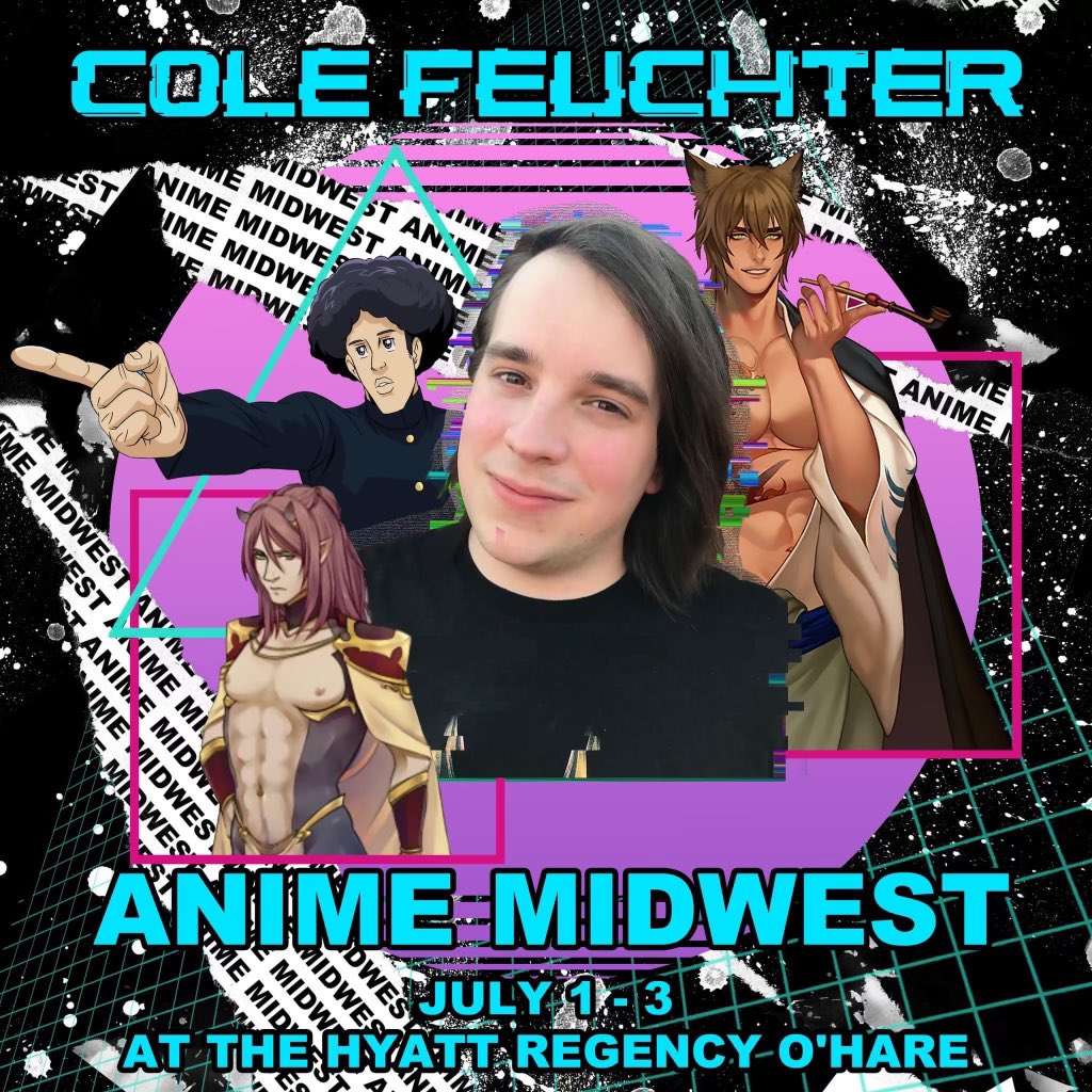 LordAzria's tweet photo. Excited to be appearing at @animemidwest this year! Thank you @PowellTalent for being so wonderful!
Hope to see you some of you in Chicago July 1-3! #animeconvention #guestappearance #voiceacting #IshiAsa #SaintsMagicPower #CaseStudyofVanitas #CampBuddy #ContentCreator https://t.co/sU0ZoCmaVD