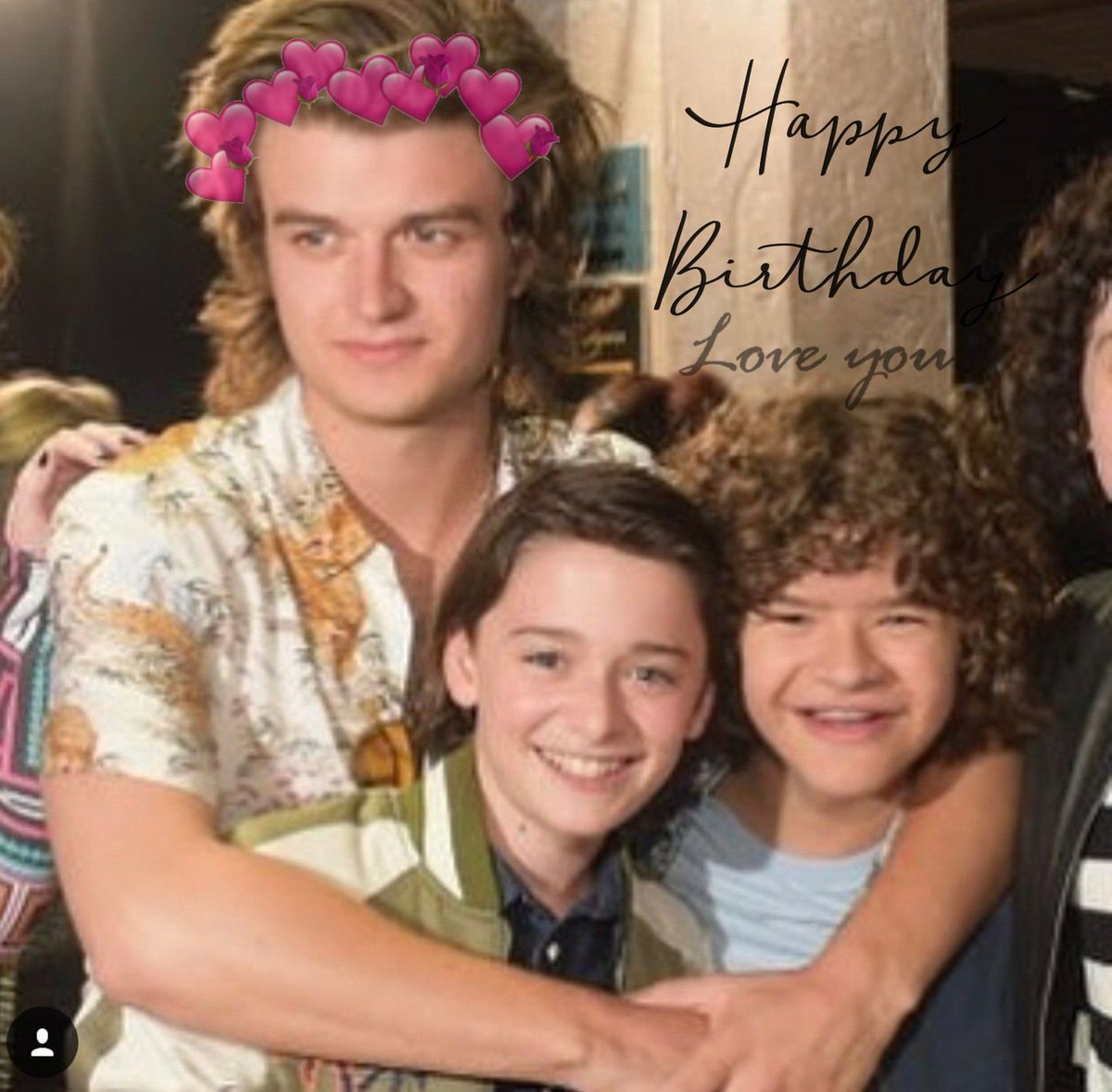kellylou2803's tweet photo. Happy 30th birthday! @joe_keery https://t.co/HcFj9nsUvh