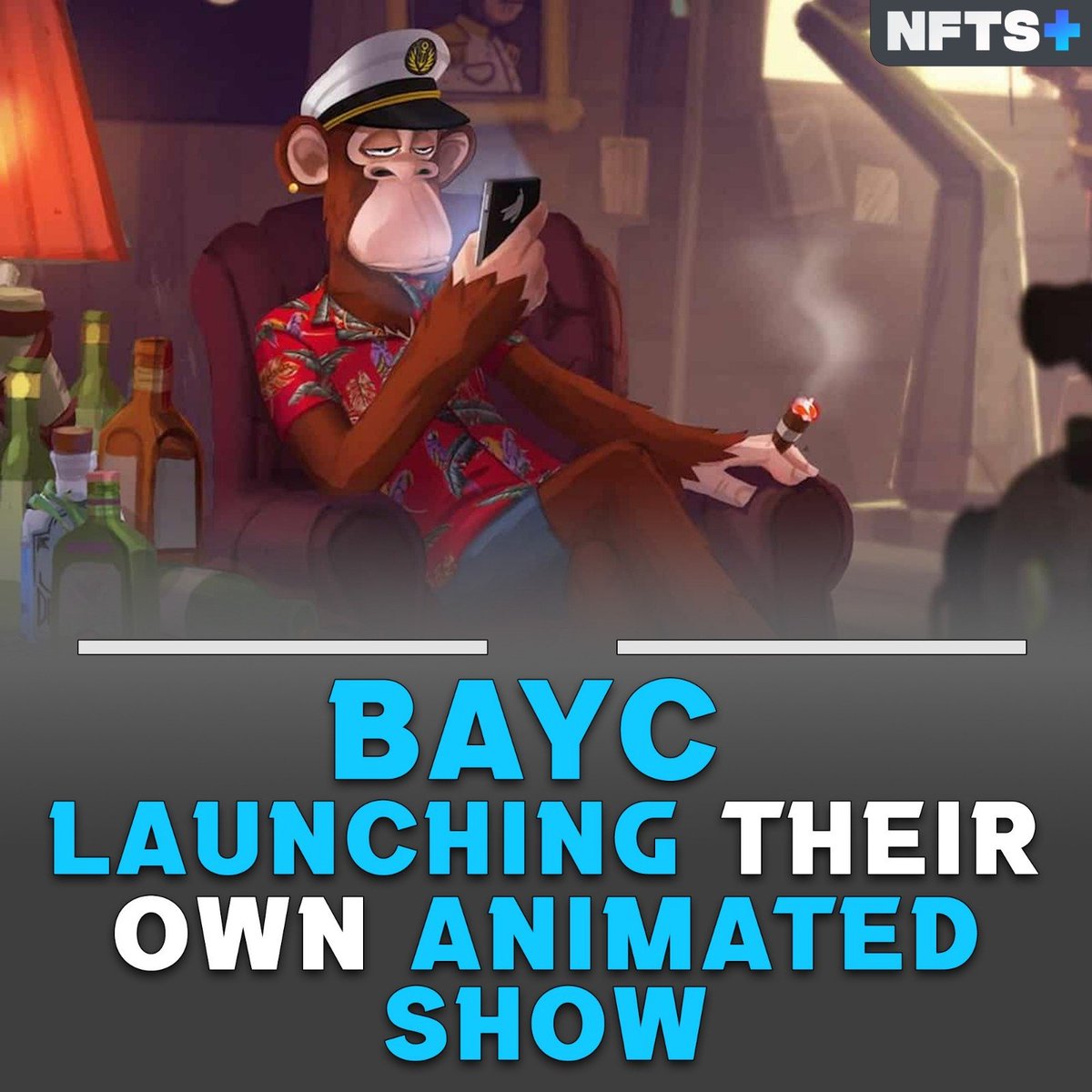 nftsplus's tweet photo. The Bored Ape Yacht Club will officially expand into the entertainment world with a series of animated short films produced by Coinbase, entitled “The Degen Trilogy. ”Coinbase developed the concept for the series as a tie-in to its upcoming NFT marketplace. 
...
🧵 https://t.co/NyT0nb2146