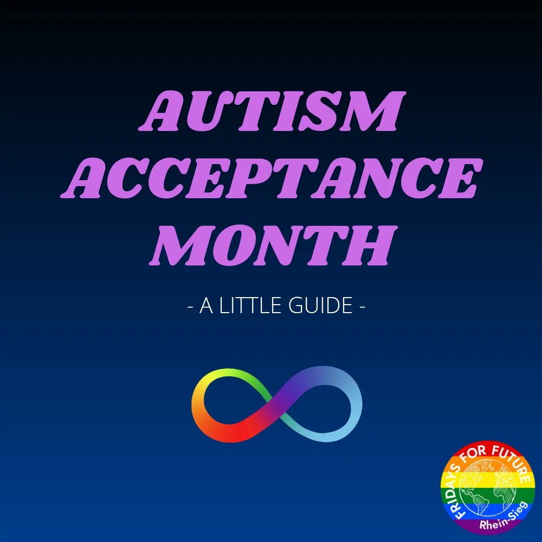 FFF_RheinSieg's tweet photo. Autism-Acceptance-Month
-A Little Guide -

#AutismAcceptanceMonth #AutismAcceptance https://t.co/YE6Cj2OmSj
