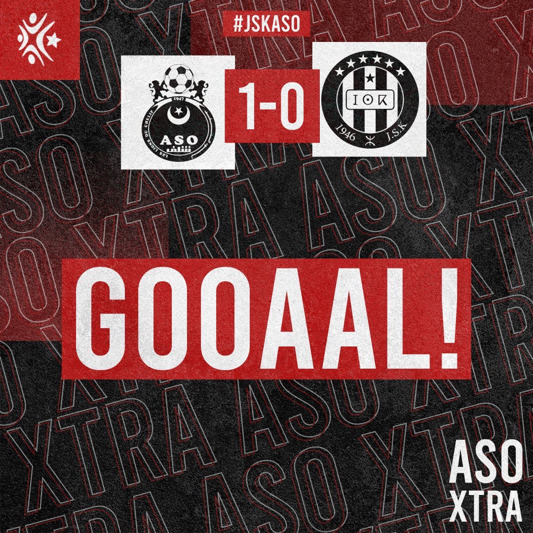 aso_xtra's tweet photo. جووووول ⚽️ عليلي يتقدم لأولمبي الشلف من ضربة جزاء
#ASO_XTRA #JSKASO https://t.co/YZmwcBmXqf