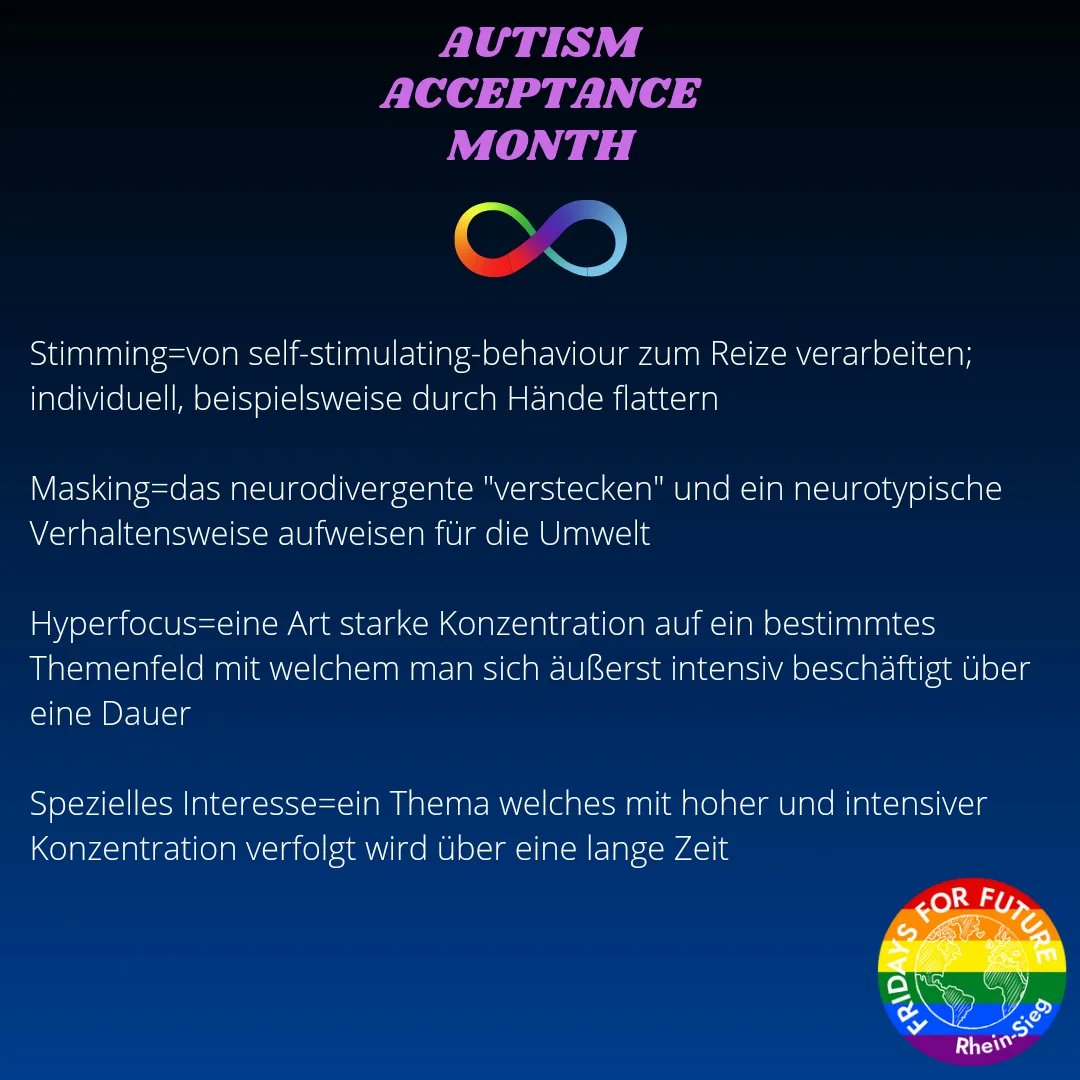 FFF_RheinSieg's tweet photo. Autism-Acceptance-Month
-A Little Guide -

#AutismAcceptanceMonth #AutismAcceptance https://t.co/YE6Cj2OmSj