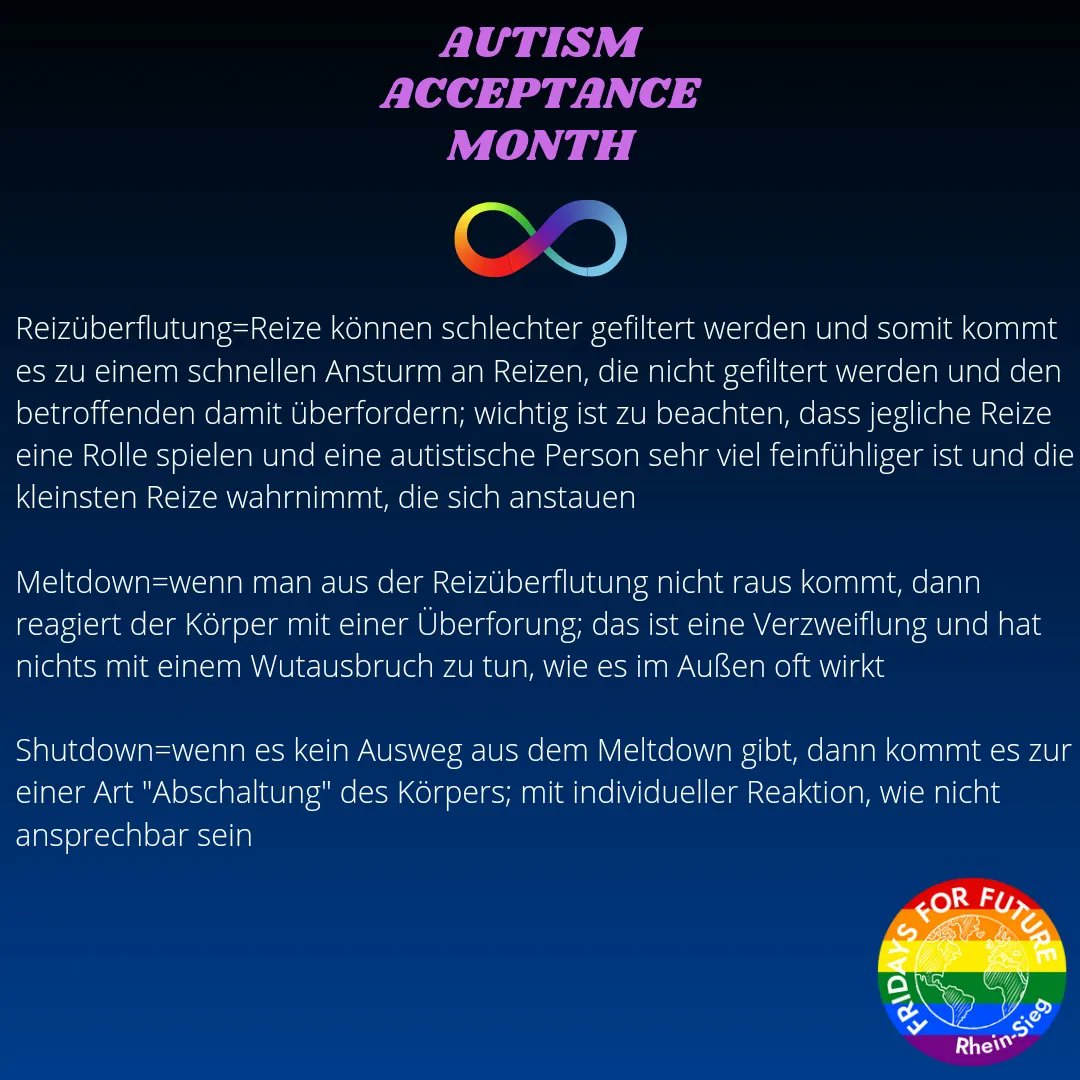 FFF_RheinSieg's tweet photo. Autism-Acceptance-Month
-A Little Guide -

#AutismAcceptanceMonth #AutismAcceptance https://t.co/YE6Cj2OmSj