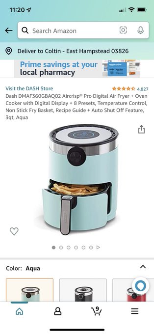 https://t.co/ftbSzpydoy come get you fry cooker in all different colors. One of the best purchases I&rsquo;ve<a href="/tag/amazon"class="tags"><span>#amazon</span></a><a href="/tag/affiliateprogram"class="tags"><span>#affiliateprogram</span></a><a href="/tag/frycooker"class="tags"><span>#frycooker</span></a>