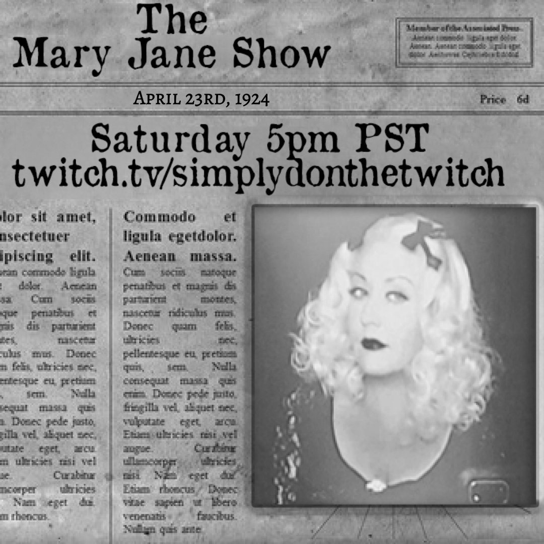 SMOKINGMARYJANE's tweet photo. 5pm pst. Live on https://t.co/SgcrtFLvsD is The MaryJane Show #1924 https://t.co/Alglzy4JYr