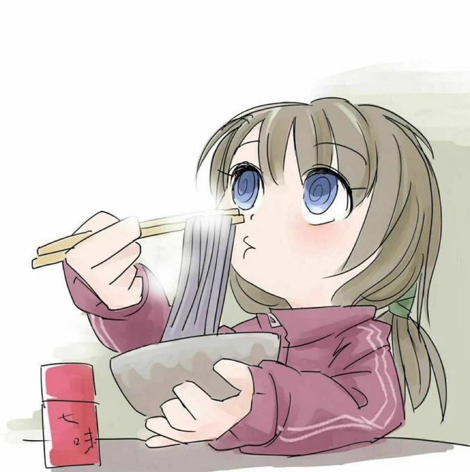 手が苦手なのでおそばに逃げた結果…全部同じ手😑 