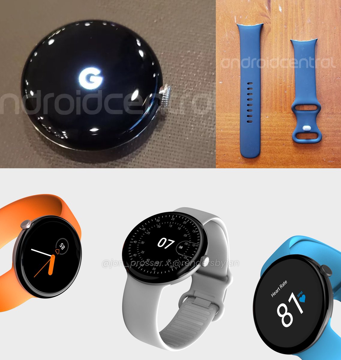 ianzelbo's tweet image. A Google Pixel Watch prototype was left at a restaurant… Where have I seen this before? ;) @Jon_prosser