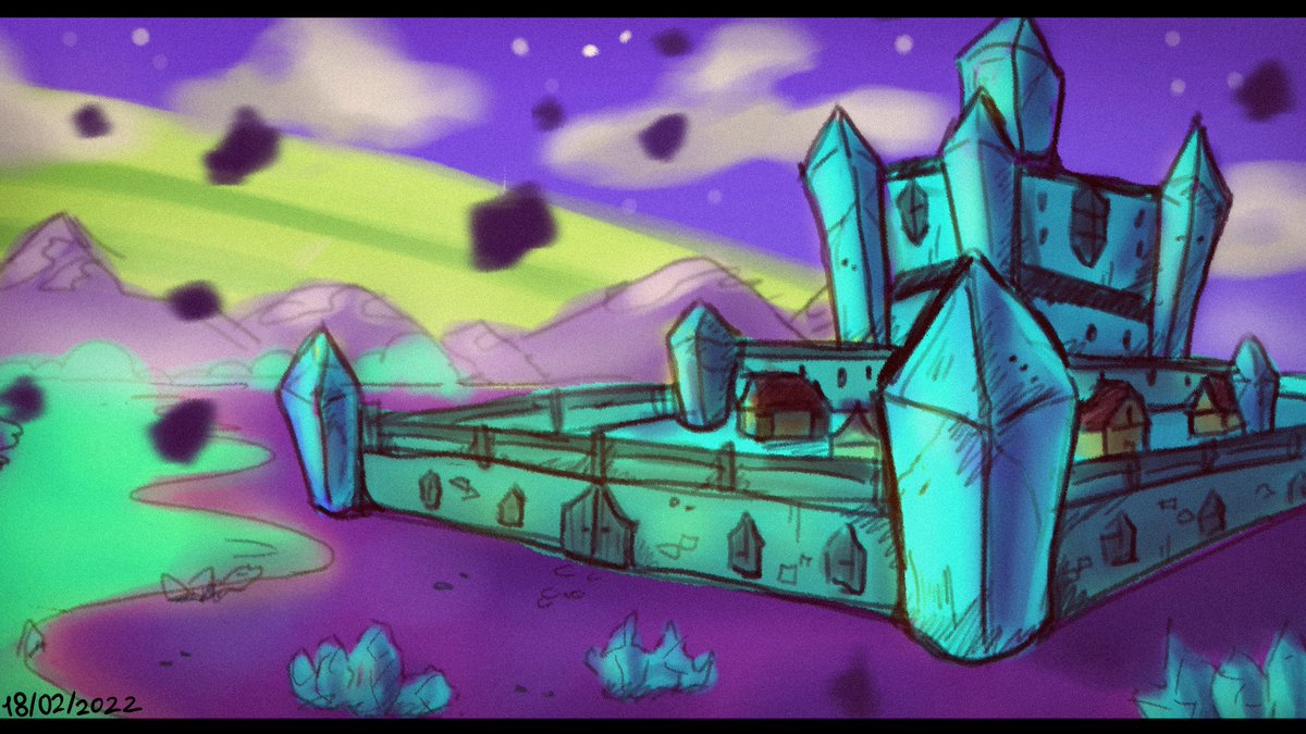RexTheCoolFox's tweet photo. Castelo de cristal porque sim

#drawing #draw #desenho #scenery #ilustration  #cenário #fantasydrawing  #digitalart https://t.co/gNlhcYPZXB