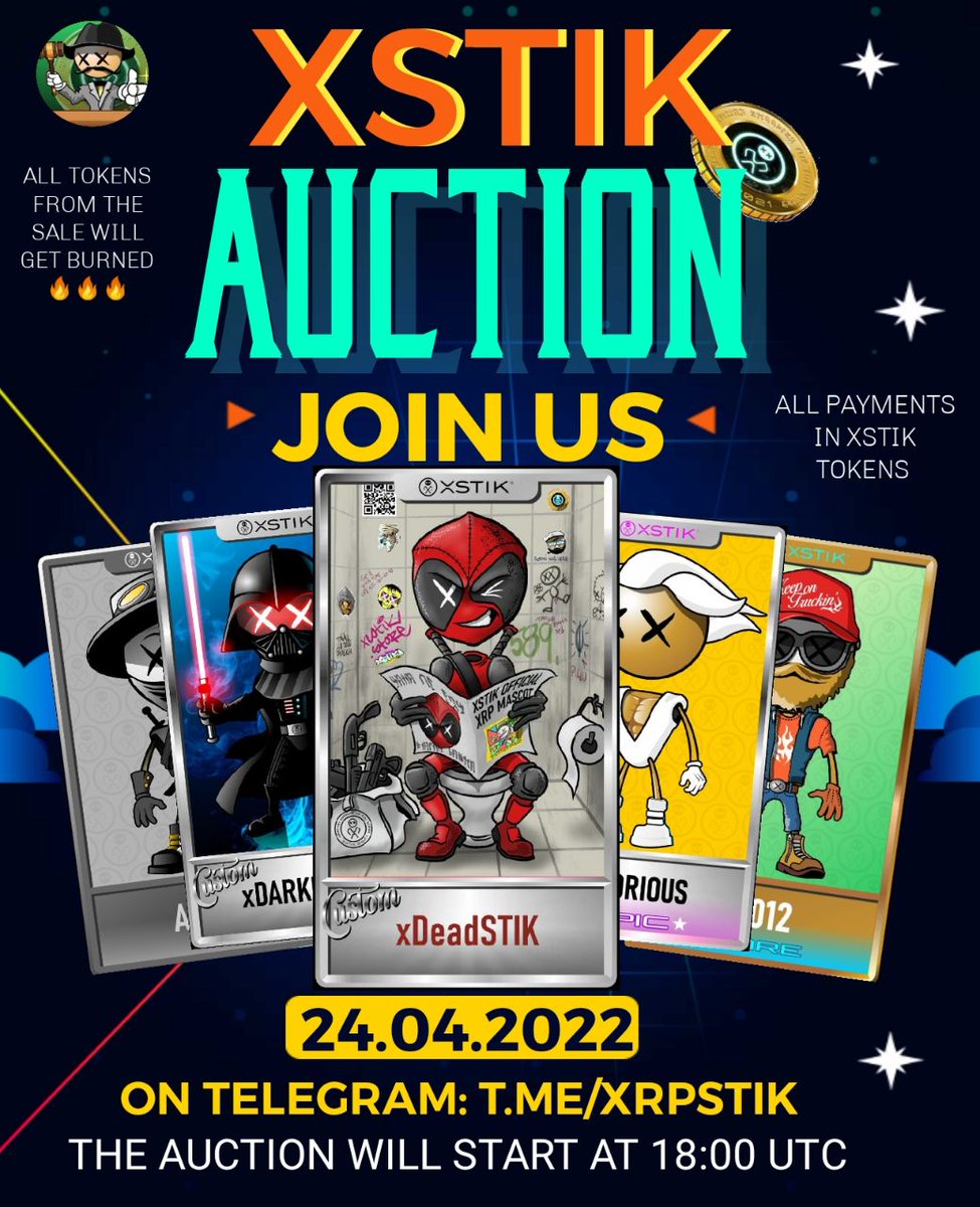 Jarvie10Jma's tweet photo. @UpholdInc The @xrpstik has spoken and they are showing how strong their community is♥️Everyone should know about #xSTIK and fyi they are having a Live Auction tomorrow April 24 @1800 UTC.Pls send your team and see their unique #NFT being auctioned🥰♥️ https://t.co/twu9xeFuJR
