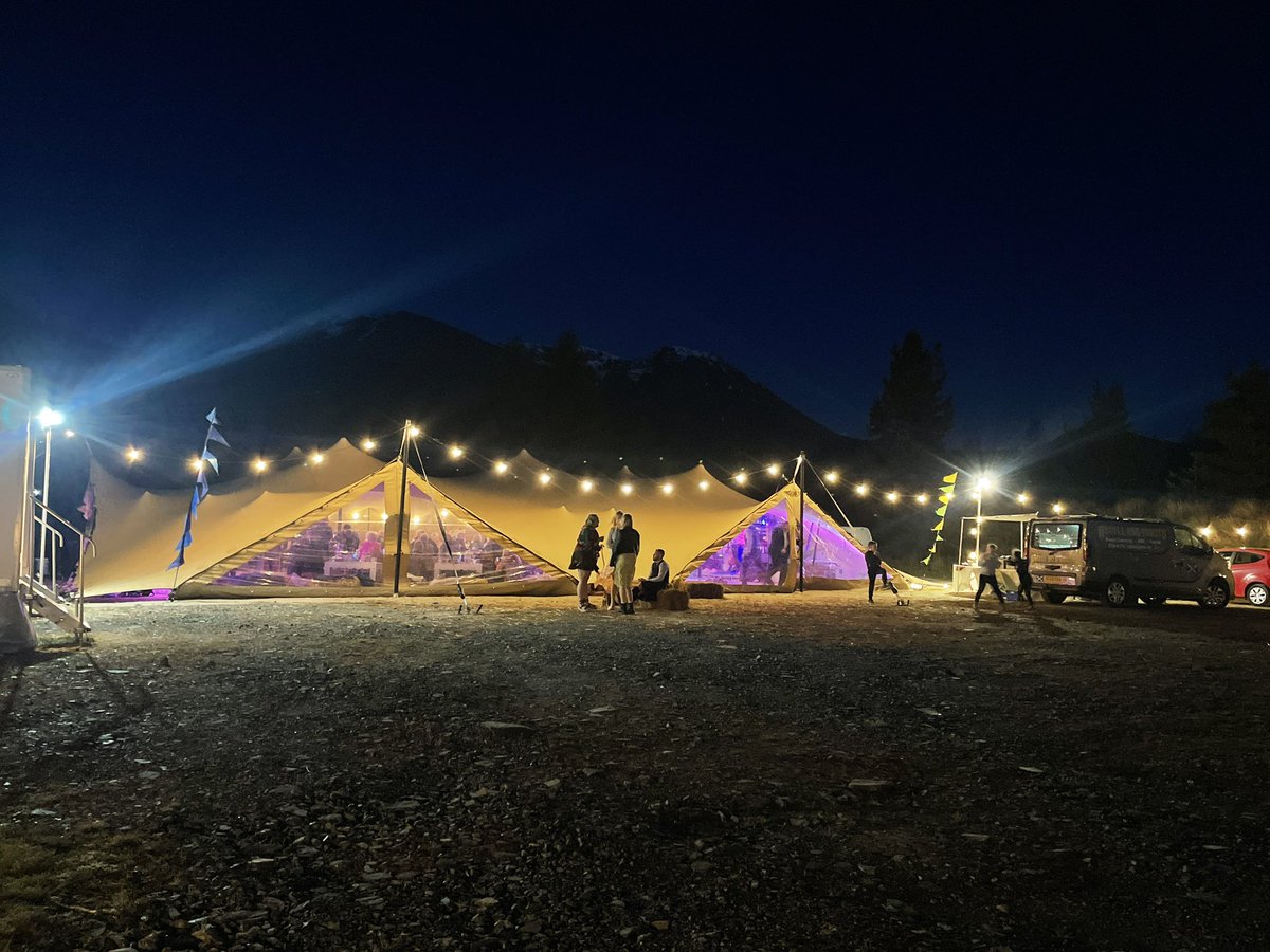 Wrapping up a good night beneath a meteor shower and #bennevis