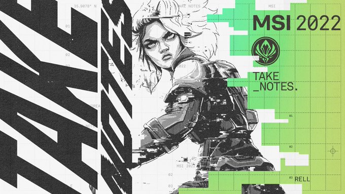 There's this Rell promo art for MSI Take Notes https://t.co/UVKuksMDhq 