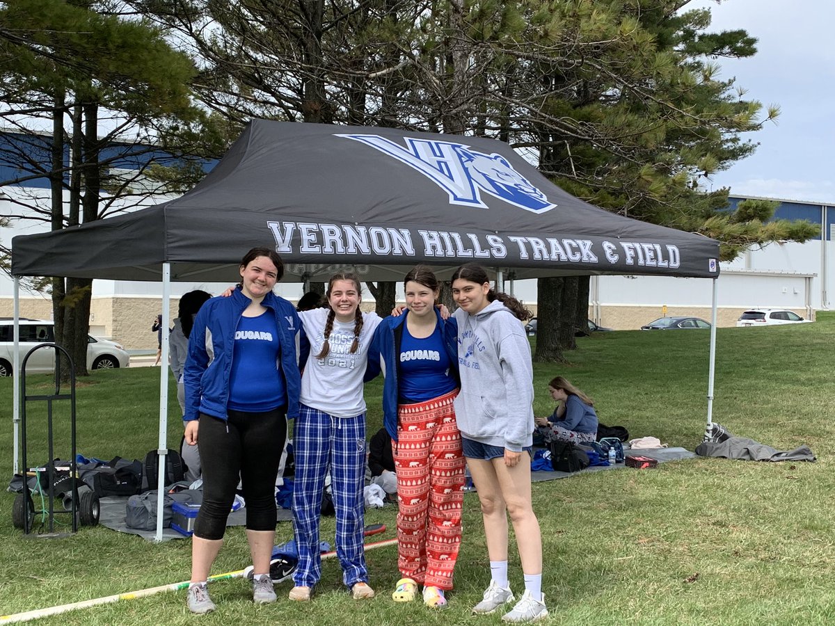 Fantastic day at the Central JV invite. Clegg 2nd in shot and 1st in Disc. Favour takes 3rd in shot. Lukinova with 3rd in disc. <a href="/VHHSgirlsTF/">VHHS Girls Track and Field</a> <a href="/VHHSAth/">VH Cougars</a>