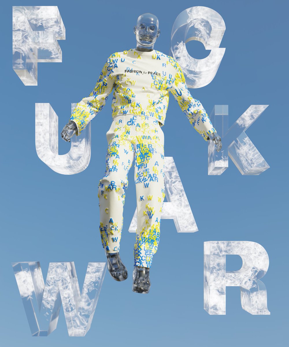 alainjassi's tweet photo. Fashion for Peace 
#digitalart #digitalfashion #3d #digitalclothes #FashionNFT #NFTCommunity #NFTartist #fashion #fashionforpeace https://t.co/M6POmGUb1a