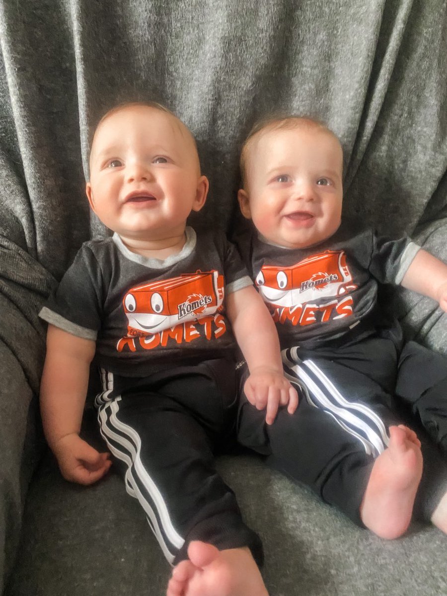 JonBruney's tweet photo. The Twins are ready for game 2!  #letsgokomets https://t.co/juCggVgR7C
