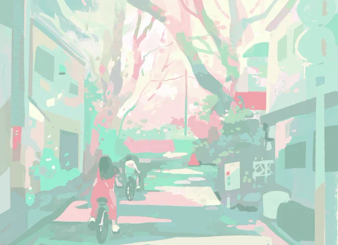 春が去る 