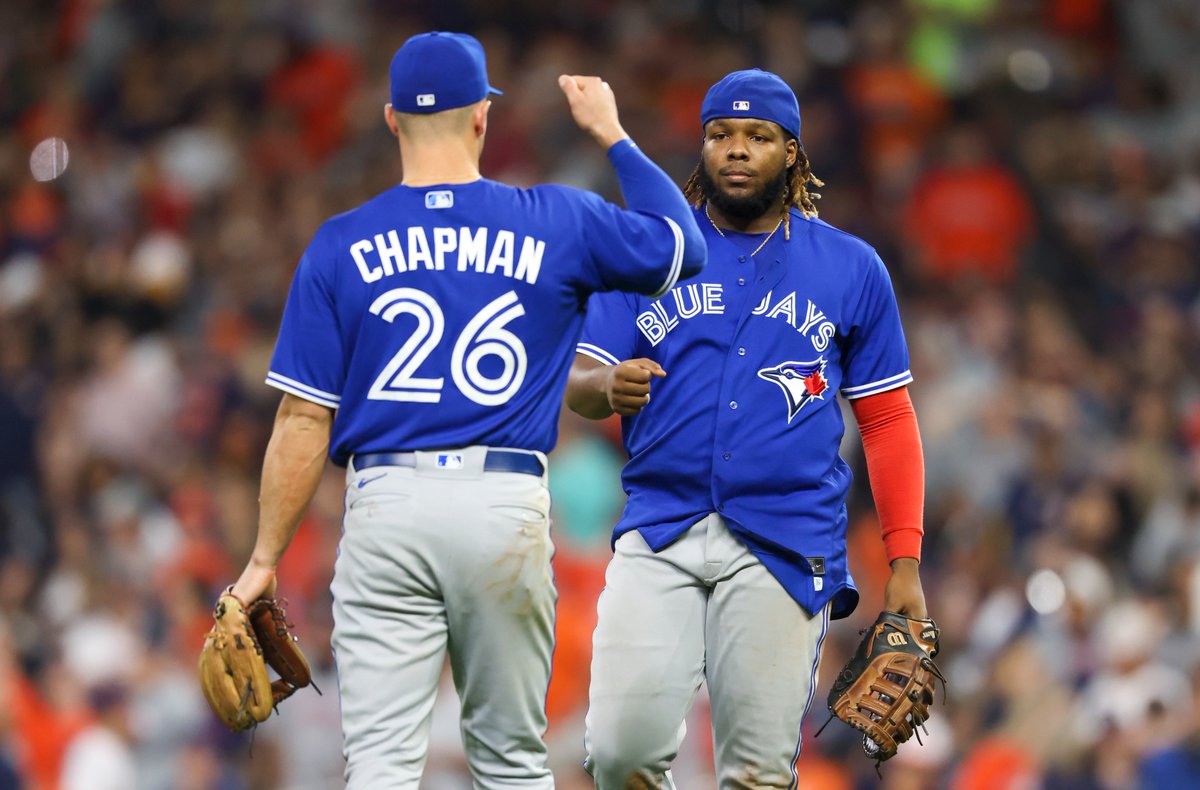 The <a href="/BlueJays/">Toronto Blue Jays</a> are the first team in the AL to reach 10 wins this season 👏