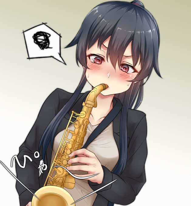 「サックス?リコーダーみたいなものでしょ?簡単よ」

_人人人人人_
> ぴゃ～ <
‾Y^Y^Y^Y‾

('ω') ・・・流石ね

#艦これ #矢矧 