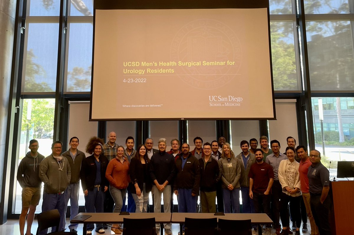 drmikehsieh's tweet photo. Super fun connecting w/ old friends &amp; make new ones.  What an amazing group.  Another course in the books @UCSD_Urology @UCI_Urology @UclaUrology @USC_Urology @LLU_Urology @KP_Urology @NMC_SD https://t.co/m5Sf2oeElV
