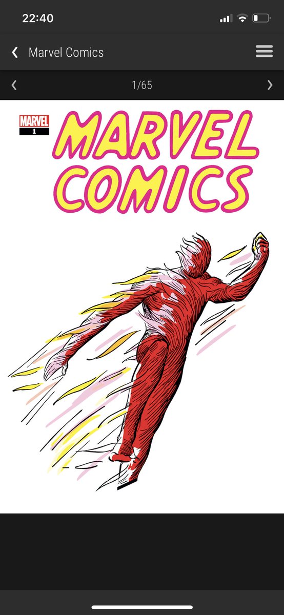 SFischbrot's tweet photo. @tplexapp Biggest Grail on Veve !
 Definetly First to reach 6 figures.
First (Digital) Marvel Comic 
First Comic on veve 
The Real one was sold for 2.5 million if I remember correctly https://t.co/VdHxH8GOqt