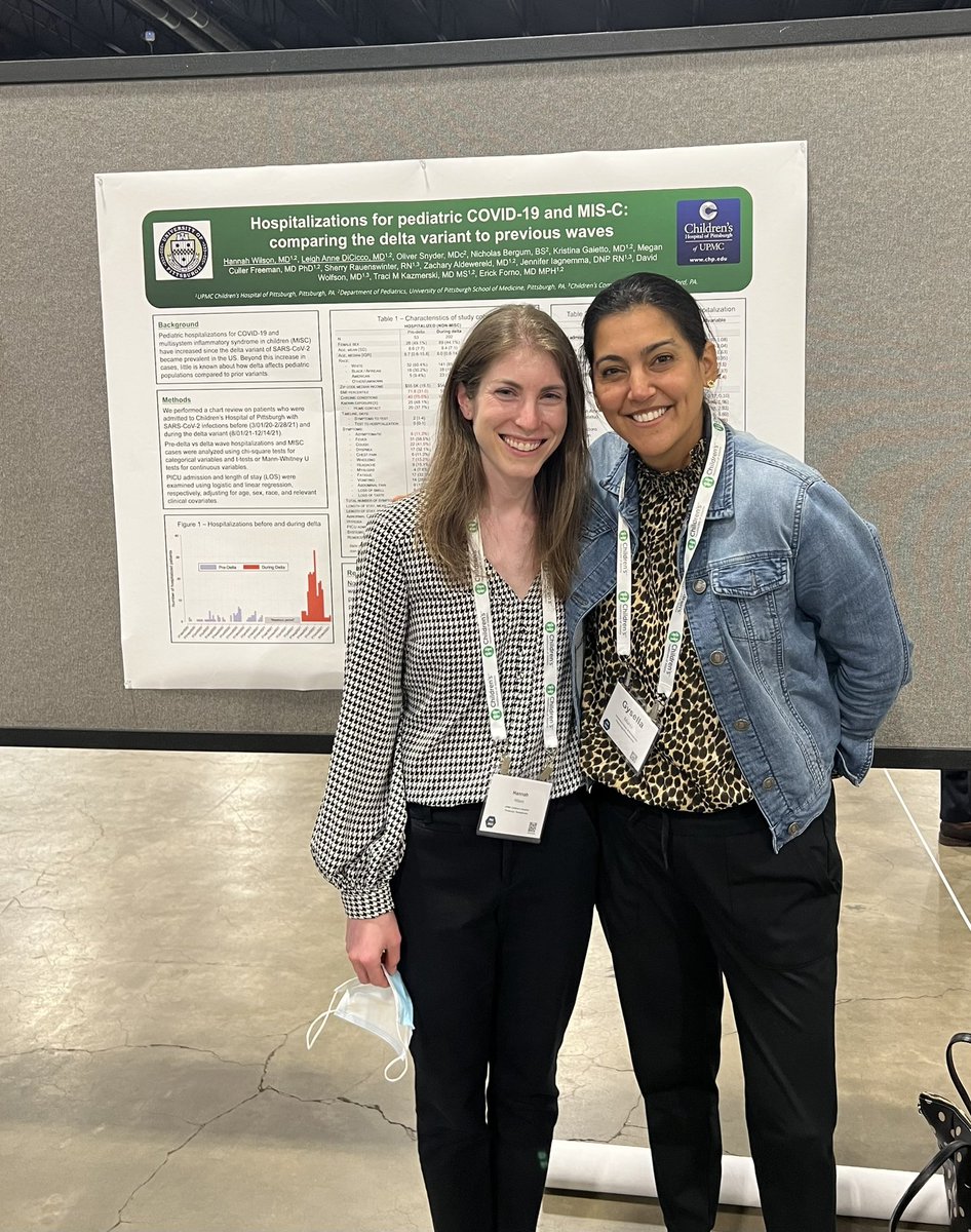 Celebrating mentorship and science through <a href="/ChildrensPgh/">UPMC Children's Hospital of Pittsburgh</a> Bridges mentoring program. Great Poster by Dr Hannah Wilson and <a href="/EFornoMD/">Erick Forno, MD MPH</a> 
<a href="/PASMeeting/">Pediatric Academic Societies</a> @PittGenAcadPeds
