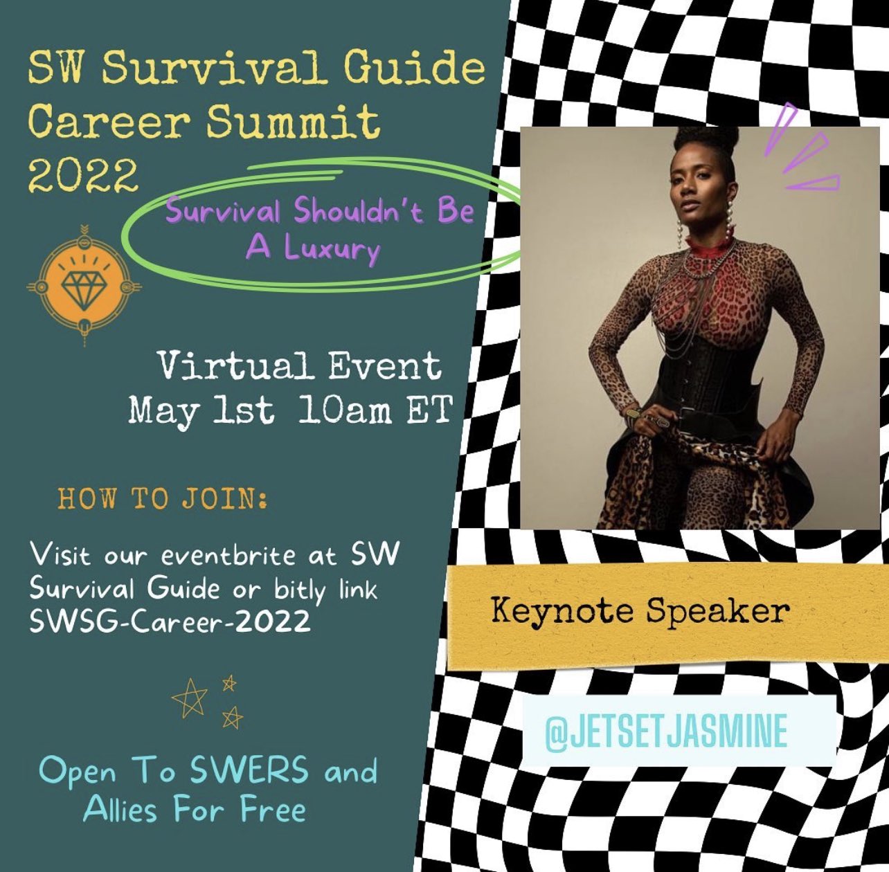 Keynote speaker @jetsetjasmine will tell you what you need to know about “Creating Multiple Streams of Income” at our 5/1 Career Summit. https://t.co/6M2utwCP3G FREE to SWers & allies! Starts 10 a.m. ET 🍪 (Can’t make it? There’ll be a recording!) Sponsored by @pornhub & others https://t.co/KvWkxCEWRq
