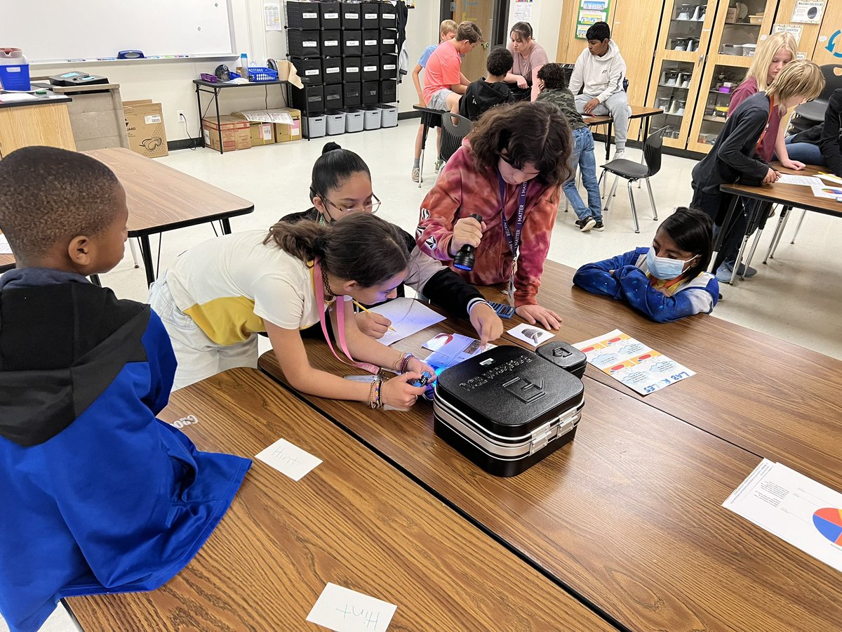Our first #breakoutedu was a huge success!!! I love this program. #excellenceforALL #brenhammiddle