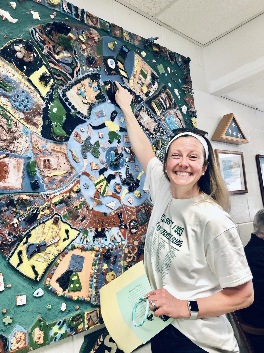Catch the spirit, of <a href="/CBPineRunElem/">Pine Run Elementary</a> Proud, Where learning can be fun…This former student had so much fun at the 50th anniversary celebration of Pine Run Elementary. Check me out (wearing my 6th grade t-shirt) pointing to my arts project made back in 1993!A great place to grow!