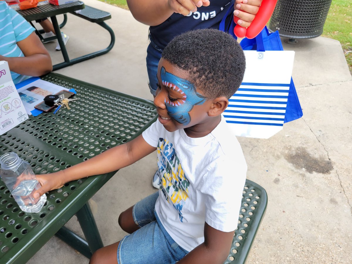 Fun times at the DeISD and DeSoto Parks and Recreation Autism Event. @desotoisdengage