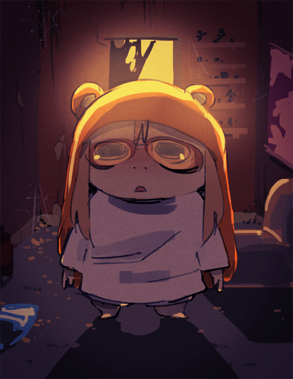「Umaru whats wrong 」|Knuxyのイラスト