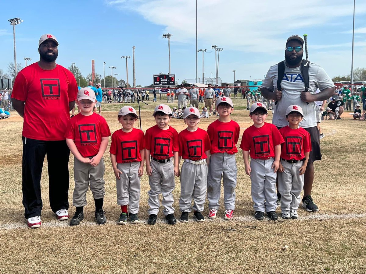 tencom's tweet photo. Team Tencom T-Ball got off to a great start, with a W, for the opening day of the Newbern Cal Ripken league. https://t.co/LY1KGp3FYZ