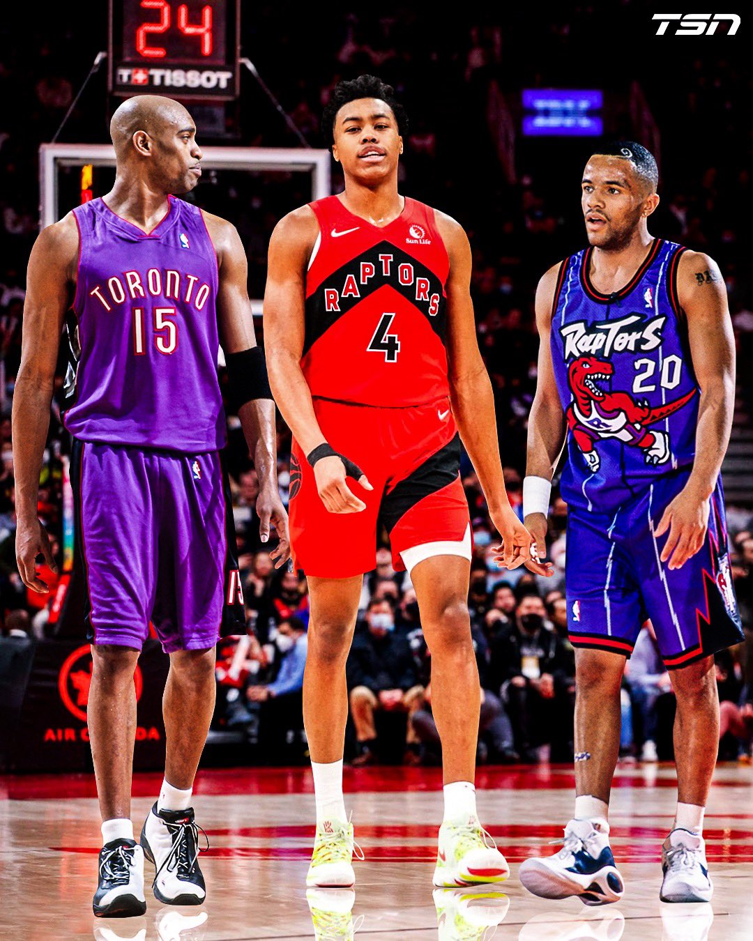Toronto Raptors History in the 90s - From Damon Stoudamire to Vince Carter  