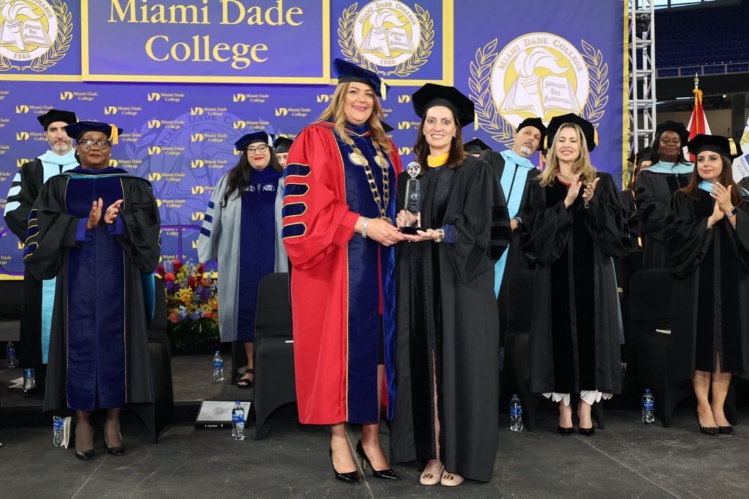 MDCollege's tweet photo. Thank you, Lieutenant Governor Jeanette Nunez @LtGovNunez, for your inspiring words to the #MDCHialeah and #MDCKendall graduates at #MDCGrad Commencement 2022.

#BeMDC https://t.co/66cizXaKwX