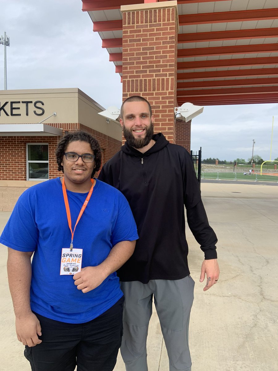 Had a great conversation with @Coach_JakeMax!@ECUTigersFB
