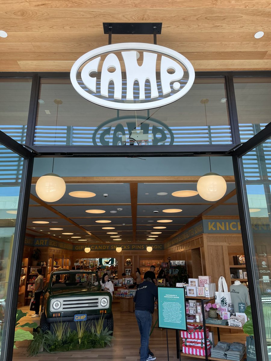 CAMPSTORES's tweet photo. CAMP Los Angeles is here! Today is the grand opening of the 9th CAMP store located at Westfield Century City 🌴✨
We're so excited to bring new activities, toys, family experiences, and of course our famous MAGIC DOOR to the west coast! #campstores #campla https://t.co/IggmStrwFp