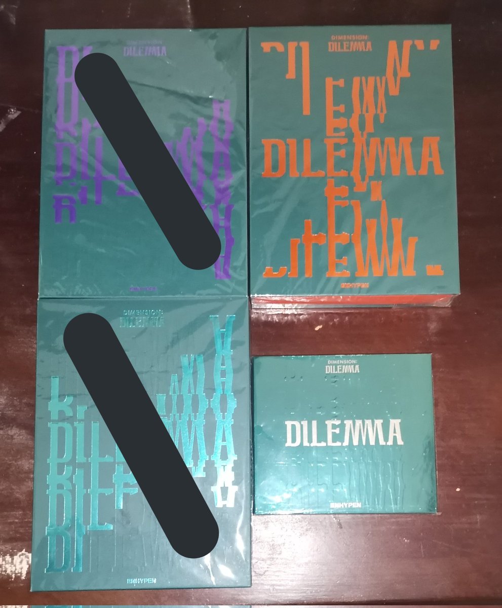 wonniejaybns's tweet photo. WTS LFB PH

ENHYPEN DIMENSION: DILEMMA UNSEALED ALBUMS

Odysseus - ₱150
Essential - ₱100

*Albums are onhand
*Complete inclusions except pcs
*Rush selling hence the price

📅PAYO
💵Gcash
🚚GGX/SCO via GGX https://t.co/0S4KaPZyrZ