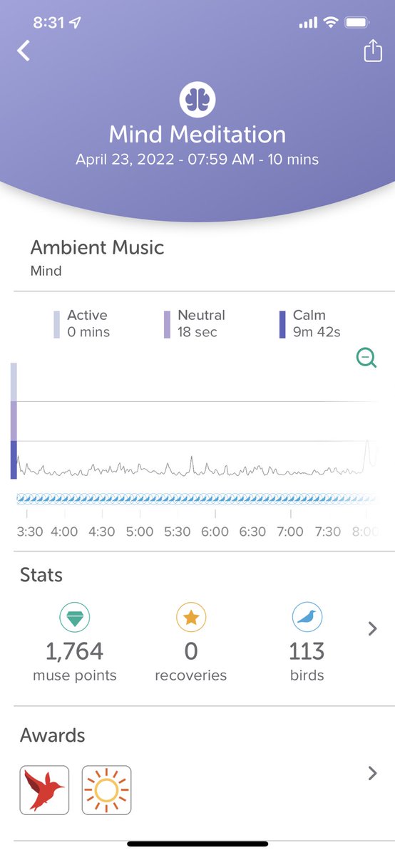 _Biohacking's tweet photo. MUSE headset + https://t.co/8m2nQ9oEFp
My meditation has never been so deep for this long. Incredible.
#brainfm @BrainfmApp @ChooseMuse #biohacking
@BiohackerJapan
#バイオハッキング https://t.co/sLJgdCHwNw