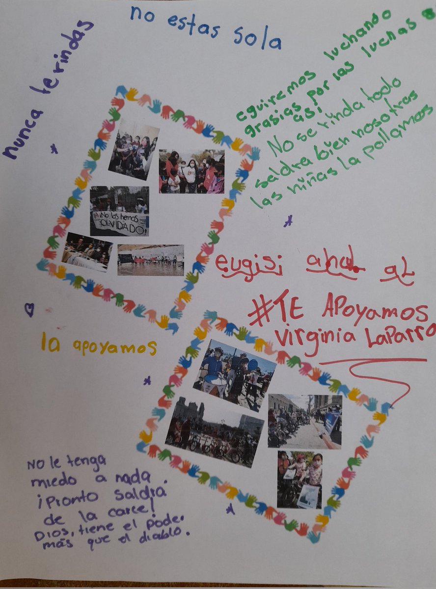 Acoincidirgt's tweet photo. Les contamos a LAS NIÑAS sobre Virginia Laparra y le enviaron estas palabras de ánimo. Esperamos encontrar la manera de hacérselas llegar. #LuchaComoNiña https://t.co/jO3KwSH6nn