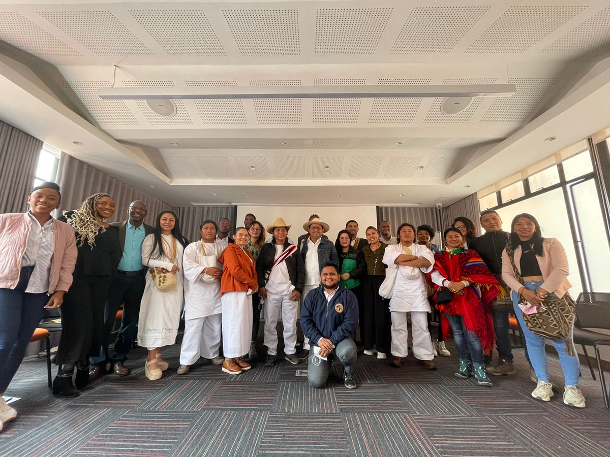 AfrodesColombia's tweet photo. Cuando tejemos en equipo, construimos por nuestras comunidades, gracias Juntanza Étnica @acdivoca https://t.co/XiygJkJM4y