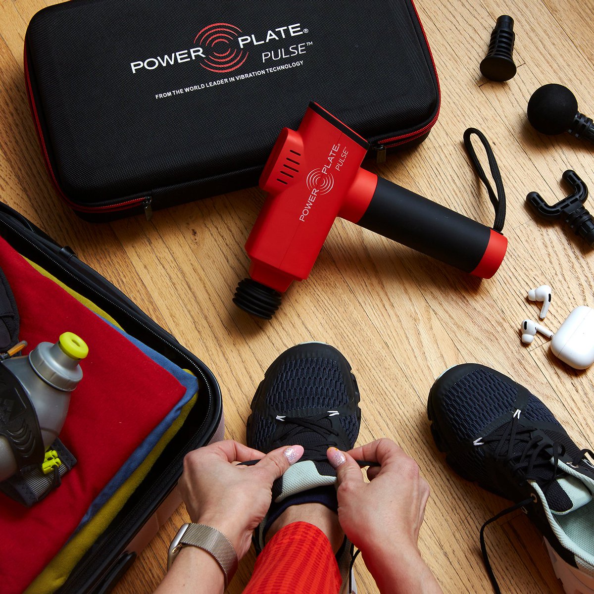 PowerPlateUSA's tweet photo. The secret to going the distance? Making sure you're prepped first. 

Try your next running warm-up with our Power Plate Pulse! 
.
.
#PowerPlate #PowerPlateUSA #powerplatepulse #massagegun #fitnessrecover #runningrecovery #runningwarmup https://t.co/YshVQbc4LA