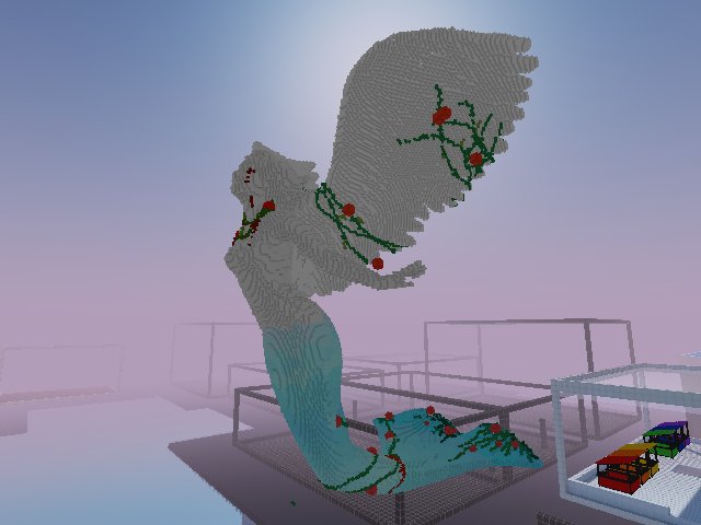 cryptovoxels's tweet photo. Check your vox models.

Whites will be whiter. Brights should be brighter! :) 

Show us your builds!

(Sculpture pictured is by @YUJIARUI2003 at #VoxCon) https://t.co/8VsRq4c0ie