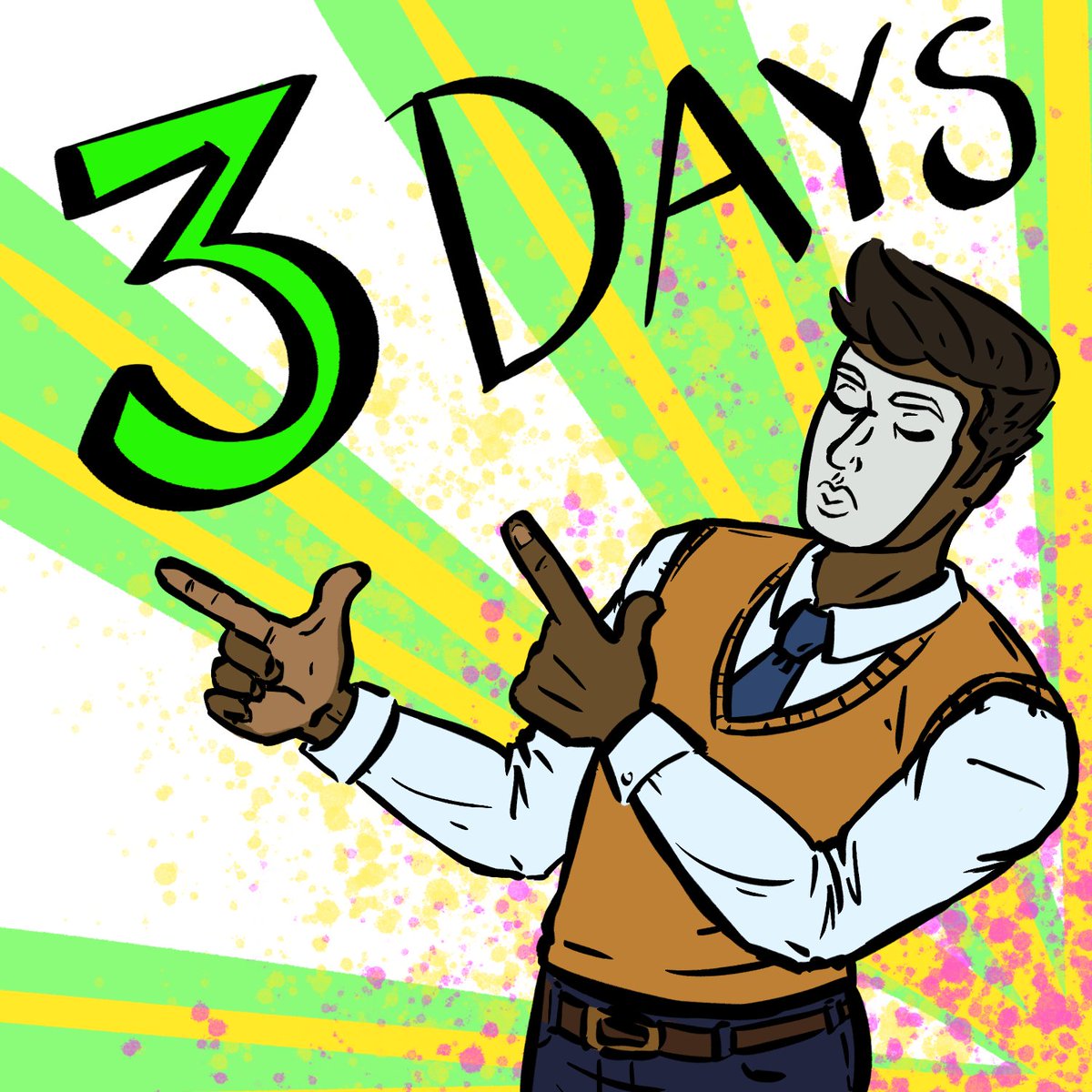 CurtainCallVN's tweet photo. Guess what??? CURTAIN CALL officially releases in 3 DAYS!  #visualnovel #indiegame #gamedev #datingsim #characterart #madewithunity #madewithyarn #yarneditor https://t.co/28pR2Emmr7