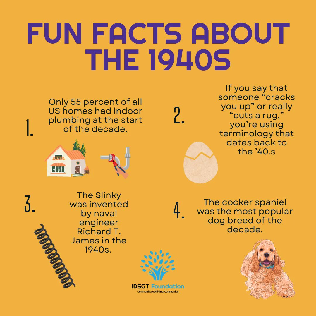 iDidGood2Day's tweet photo. What do you you all think of the 1940's? We are glad we have indoor plumbing but we would love to have a cock spaniel puppy. They crack us up! 😉 🎀 ❣️ 

#ididgood2day #idsgt https://t.co/s2pxImzSy3