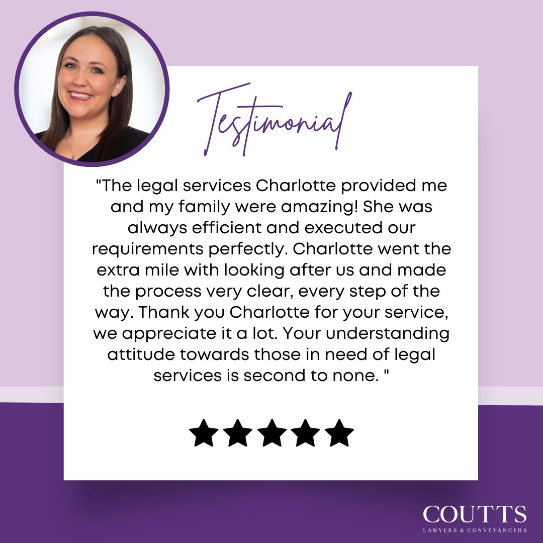 CouttsLegal's tweet photo. Coutts Lawyer, Charlotte O'Connor, received this marvellous review from one of her clients. Well done Char!

📍 5/338 Camden Valley Way, Narellan NSW 2567
📞 1300 268 887

#willsandestates #probate https://t.co/GAfofKCy5K