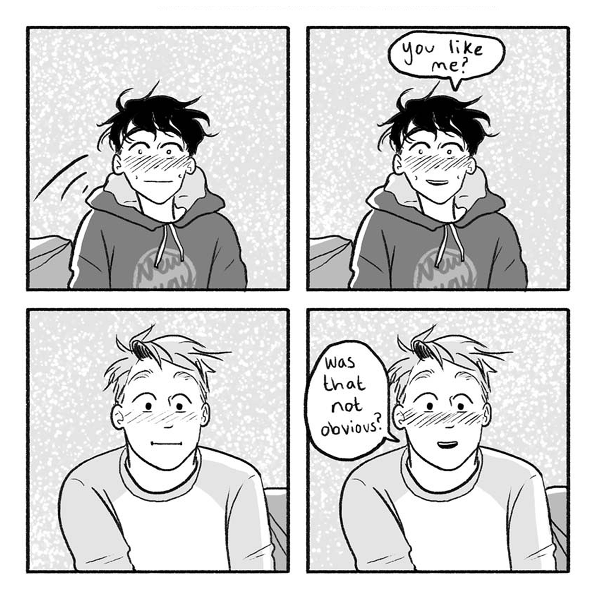 Fell in love with #Heartstopper. Wanted to celebrate with redraws of some my favorite panels ✨ [1/?] 