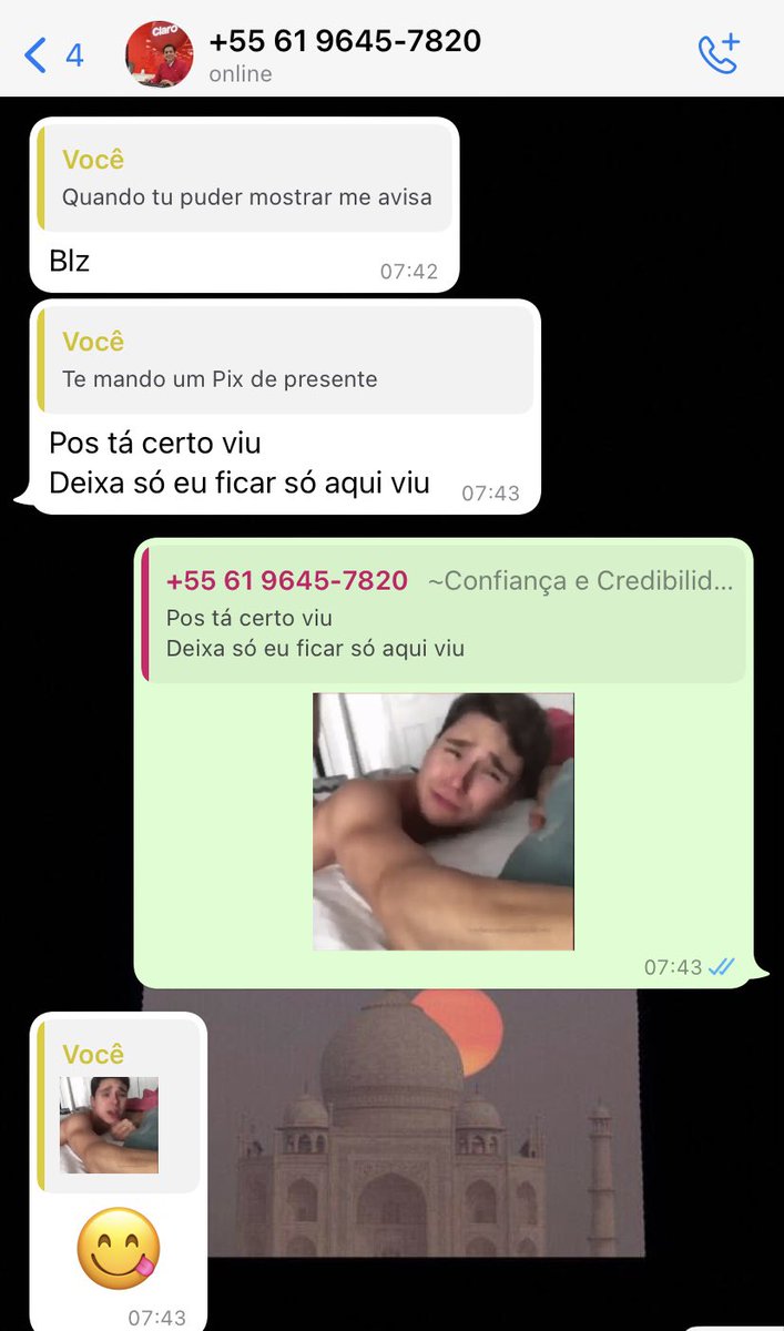 _Naldofc's tweet photo. Hoje um golpista tentou aplicar o golpe do WhatsApp em mim, segue o contragolpe 😂🙈😂 https://t.co/Dmas4M0e1m