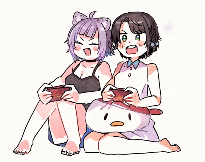 レトロゲーム部好き
#スバおか #絵かゆ #プロテインザスバル 