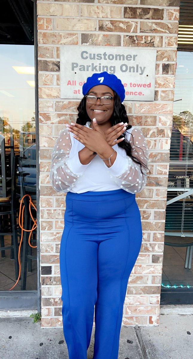 Allow me to reintroduce myself…
Y’all know me as Myla, 
But in in Zetaland they know me as 
“CaZe CloZed”💙🤍
#1920 #7 Zee-Phi