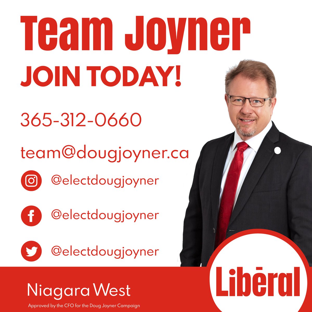 electdougjoyner's tweet photo. I’m overwhelmed by the enthusiasm of our volunteers to date. We have an incredible team building. Join today to become part of Ontario history as we work toward unseating one of the most controversial MPP’s the legislature has ever seen. #onpoli https://t.co/34RcxQqz9x