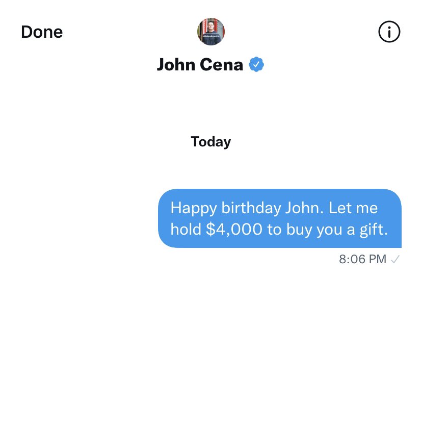 Happy birthday to our favorite follower John Cena. Hit us back target closes at 11 